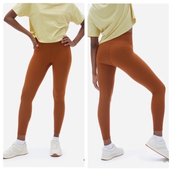 Everlane Pants - EVERLANE The Perform Ankle Legging in Copper Size Small